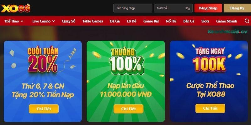 Kho tàng khuyến mãi đầy hấp dẫn