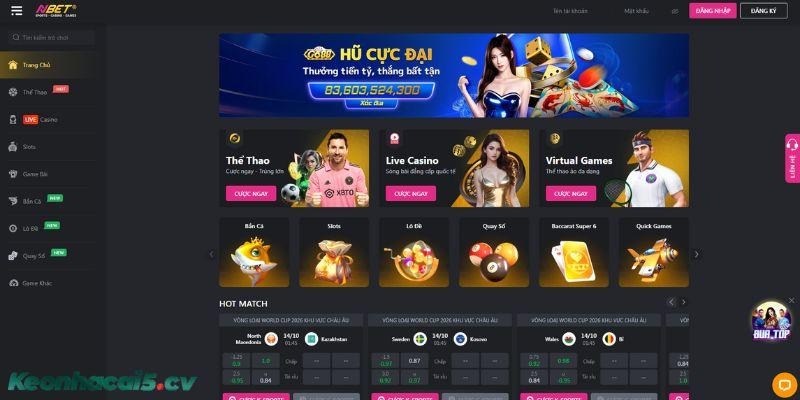 NBET là tên của một nhà cái cá cược trực tuyến đến từ Châu Âu