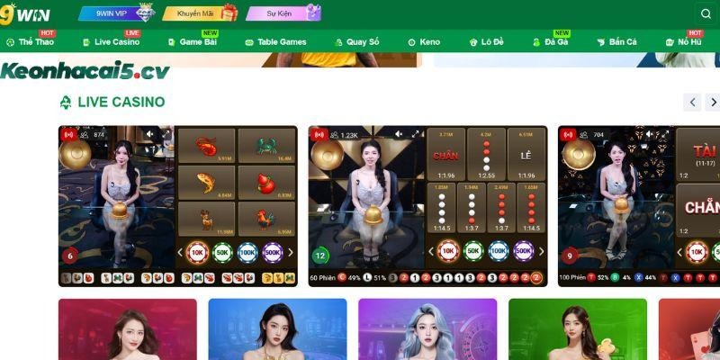 9WIN nhanh chóng trở thành thương hiệu nổi tiếng trên thị trường giải trí trực tuyến Châu Á