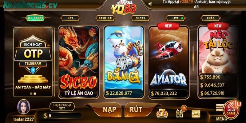 Tham gia chốt số cực hay tại cổng game