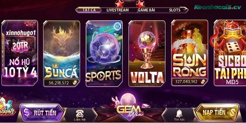 GEMWIN - Sân chơi trực tuyến đang được yêu thích hàng đầu hiện nay 