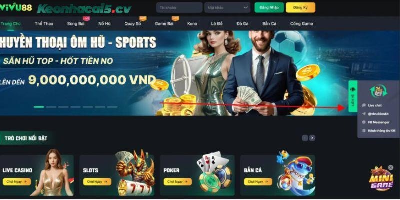 Nhà cái thu hút lượt truy cập tăng cao mỗi ngày nhờ sở hữu nhiều ưu điểm vượt trội