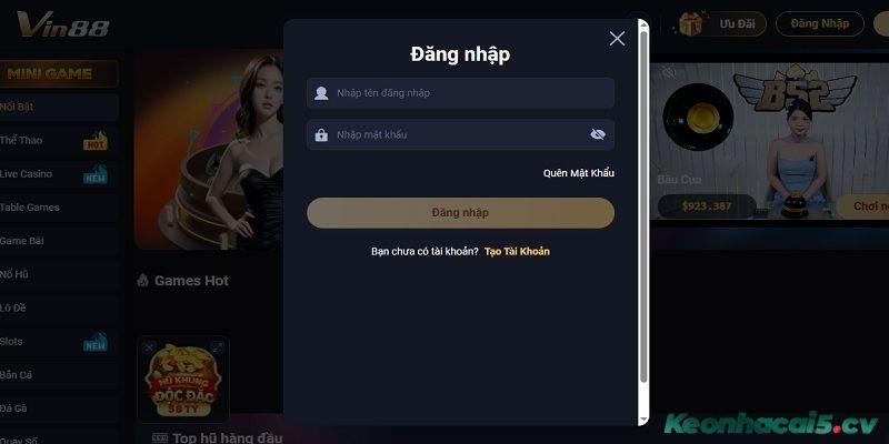 Trải nghiệm cá cược đẳng cấp tại nhà cái VIN88